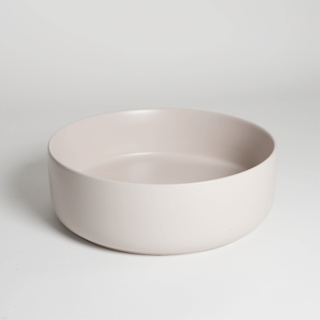 Sanitair | 37x37 cm | Lavabo Round Beige