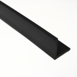 Profile | 5x5 cm | Outdoor Wall Panel Premium Black L-Profile