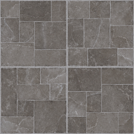 Carrelage extérieur en céramique | 59.2x59.2 cm | Provence Graphite