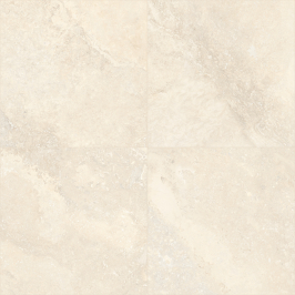 Carrelage extérieur en céramique | 60x60 cm | Velina Travertin Cross Cut Ivory