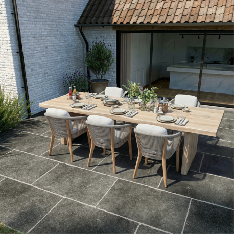 Keramische terrastegel | 90x60 cm | Tilestone Heritage Bluestone