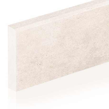 Ceramic skirting boards | 8x60 cm | Sphere Off White