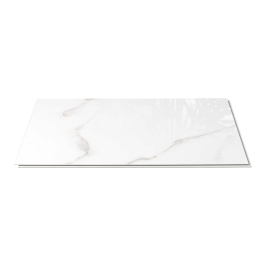 PVC wall panel | 65x37.5 cm | Dumawall Carrara Glossy