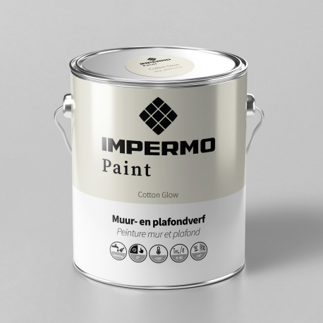 Paint | 18x20 cm | Wall & Ceiling - Impermo Paint - Cotton Glow