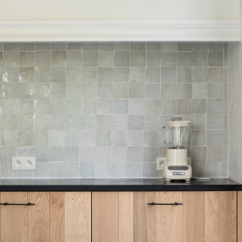 Handgemaakte Marrokaanse Zellige | 10x10 cm | Zellige Soft White