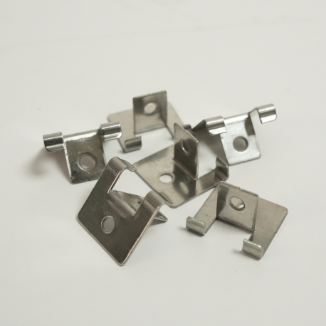 Accessoires | 2.5x2.7 cm | Clips de fin composite – 10 pièces 