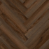 Parquet stratifié à clipser | 12.3x59.3 cm | Q-Click Oakhill Brown Herringbone