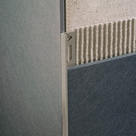 Profiel | 1x270 cm | L-Profiel Alu Gepoedercoat Dove Reliëf Profiel | 1x270 cm | L-Profiel Alu Gepoedercoat Dove Reliëf