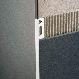 Profile | 1x270 cm | L-Profile Alu Powder Coated Antique White Relief Profile | 1x270 cm | L-Profile Alu Powder Coated Antique White Relief
