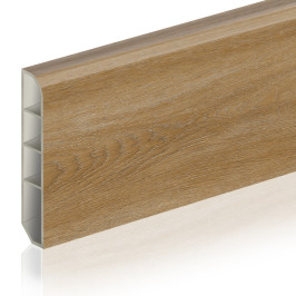 PVC skirting boards | 6x240 cm | VYGO Everwood Amber