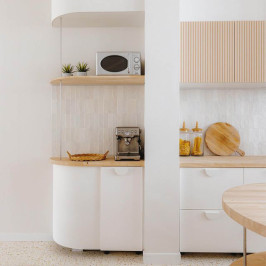 Keramische wandtegel | 5.2x16 cm | DNA Safi White