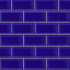 Keramische wandtegel | 10x20 cm | Biseauté Blue  Keramische wandtegel | 10x20 cm | Biseauté Blue