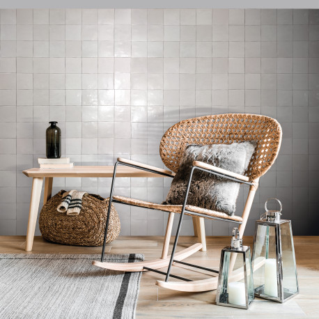Carreaux muraux en céramique | 10x10 cm | Zellige Manara Clay Sidi Salt