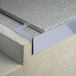 Profile | 8x270 cm | Terrace border profile Pastel Grey Profile | 8x270 cm | Terrace border profile Pastel Grey