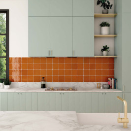 Keramische wandtegel | 13.2x13.2 cm | La Riviera Ginger Keramische wandtegel | 13.2x13.2 cm | La Riviera Ginger