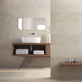 ceramic wall tiles, wall tiles, nature stone look, middle grey, impermo, landelijk, strak